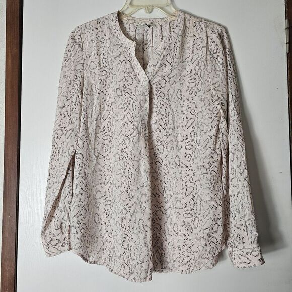 Joie Peterson B Blouse In Blush Pink 100% Silk Women's Size Small - Picture 1 of 6